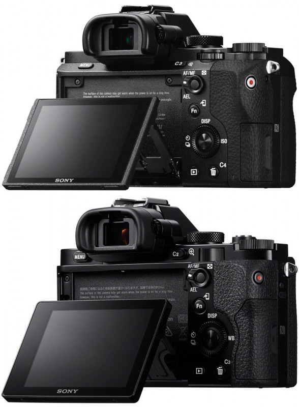 Sony a7II vs a7 - Back w/ Articulating Screen