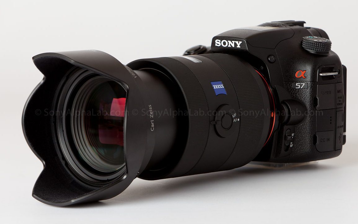 Sony A57 is in the Lab and I have some High Res Photos and HD Video of the Camera and 24-70mm f/2.8 Carl Zeiss Lens!!
