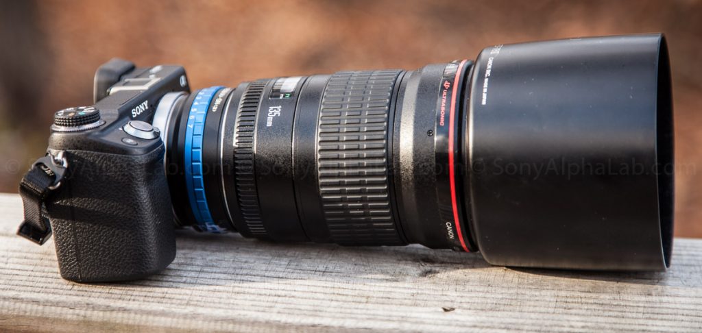 Sony Nex-6 2/ Canon EF 135mm f/2 Lens