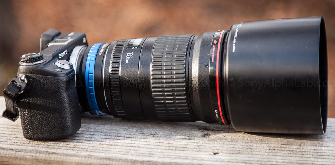 Sony Nex-6 2/ Canon EF 135mm f/2 Lens