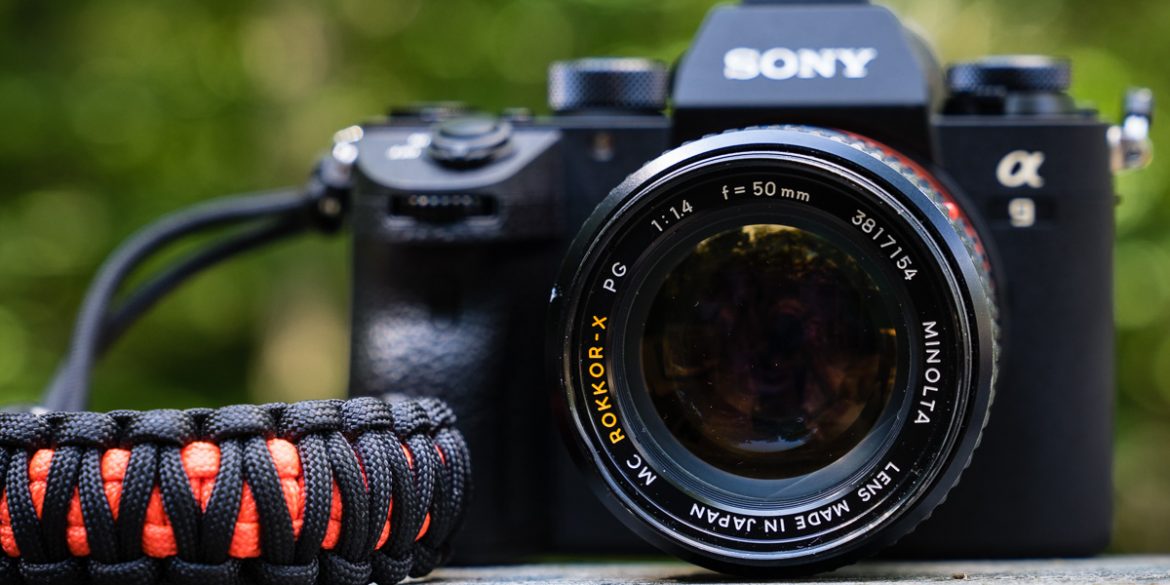 Sony A9 with Minolta 50mm f/1.4 Rokkor-X Lens