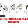 Impact Three-Light Mini-Boom Kit