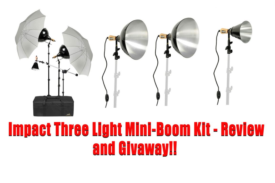 Impact Three-Light Mini-Boom Kit