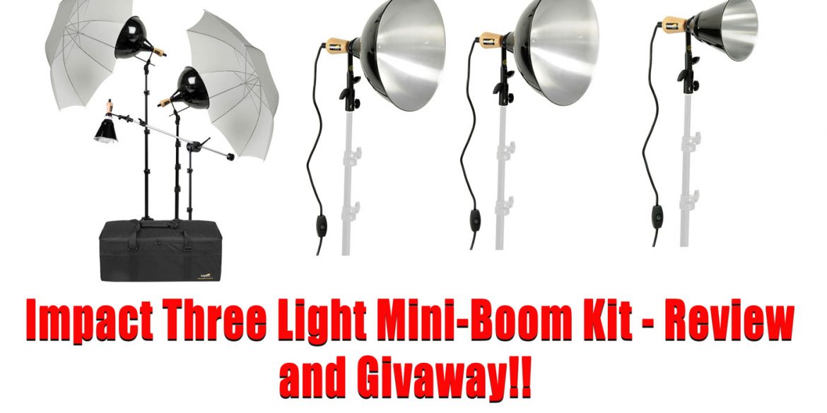 Impact Three-Light Mini-Boom Kit