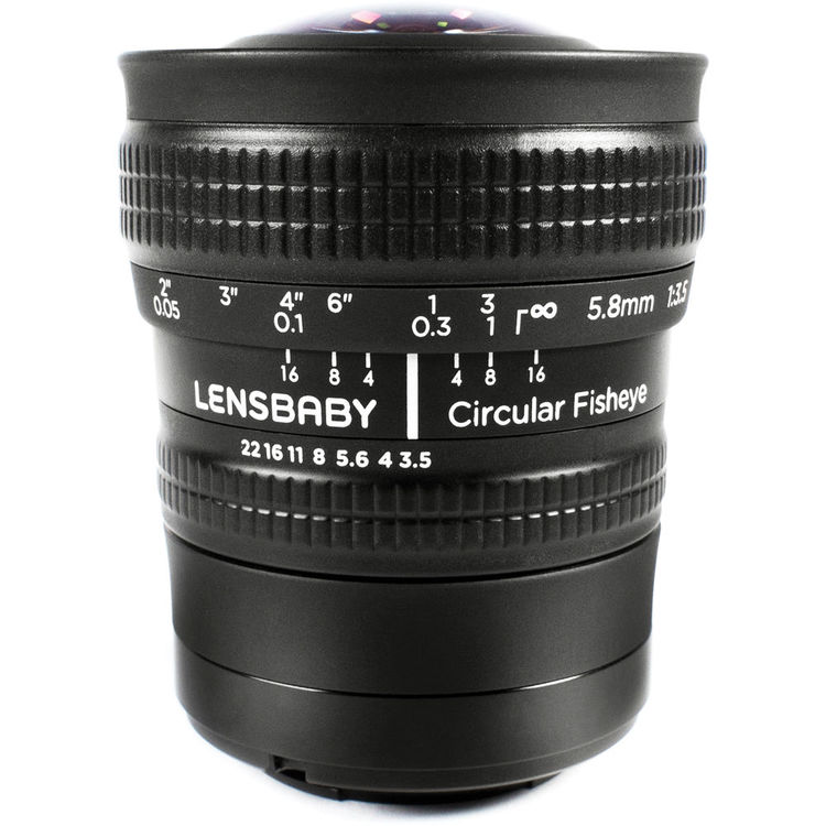 Lensbaby 5.8mm f/3.5 Circular Fisheye Lens
