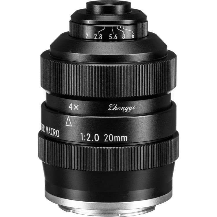 Mitakon Zhongyi 20mm f/2 4.5x Super Macro Lens