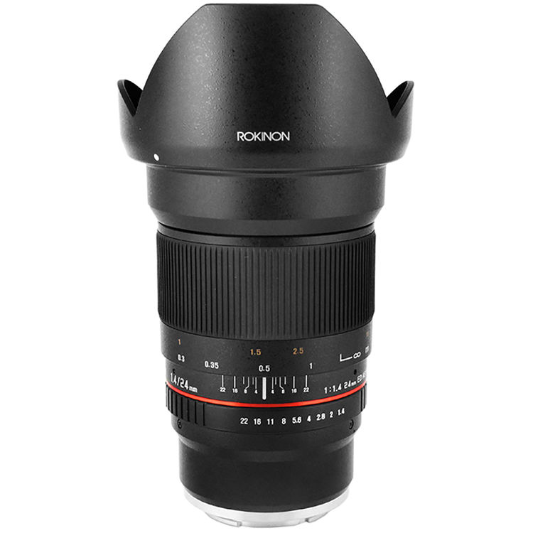 Rokinon 24mm F3.5 Full Frame Tilt-Shift Lens for Sony E Mount Cameras Black