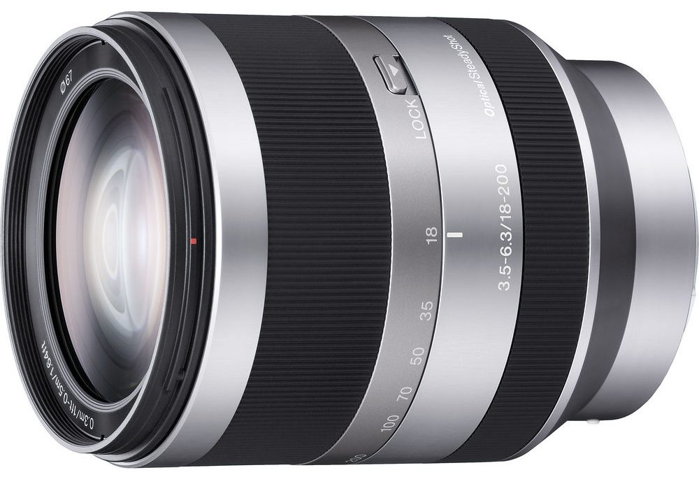 Sony E 18-200mm f/3.5-6.3 OSS Lens