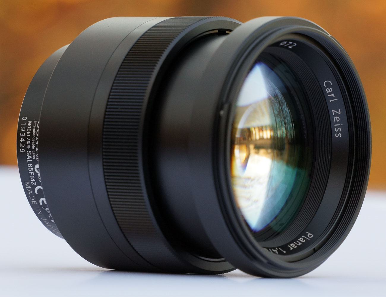 85mm f/1.4 Carl Zeiss lens SonyAlphaLab