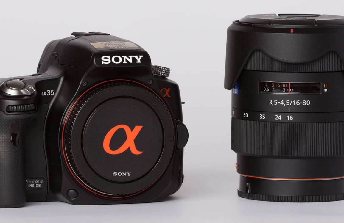 sony alpha 55 lenses