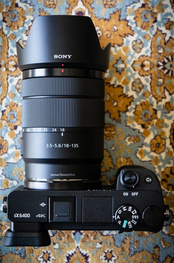 Sony A6400 w/ 18-135mm F/3.5-5.6 OSS Lens