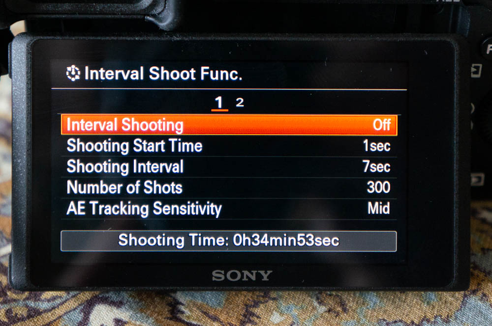 Interval Shooting - Timelapse