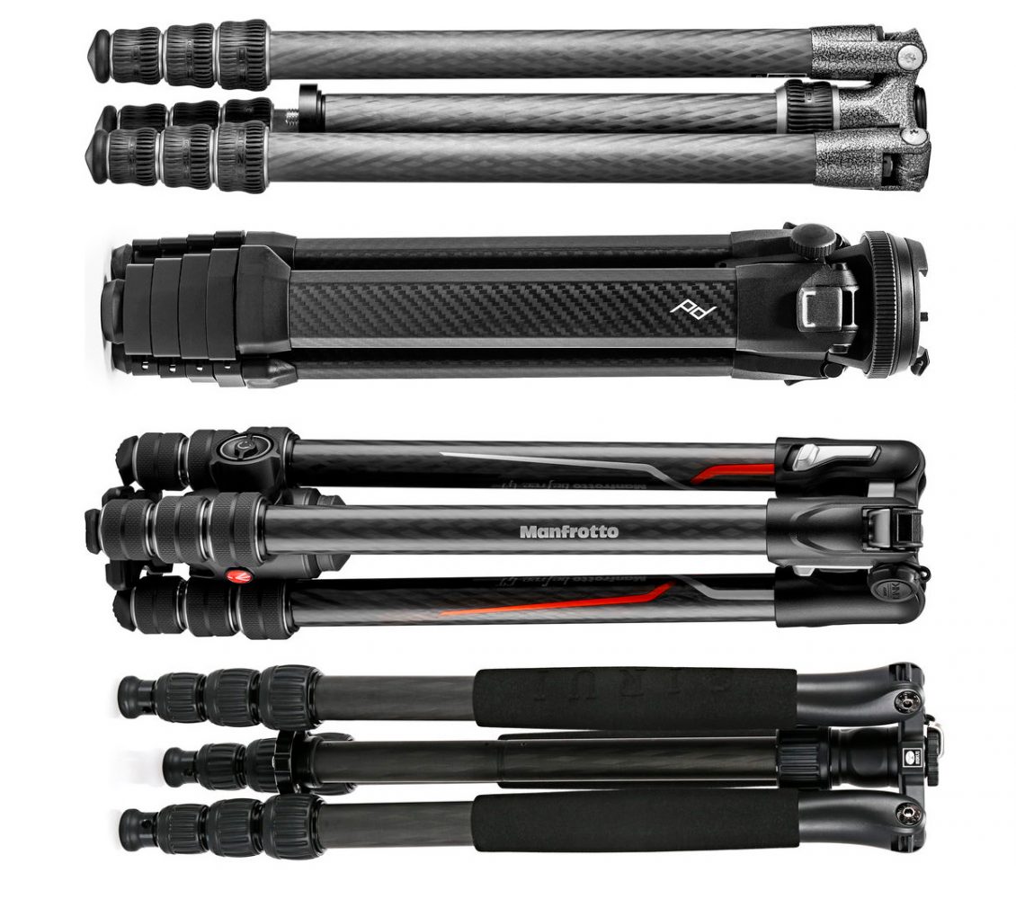 Travel Tripod Shootout Manfrotto, Peak Design, Gitzo, and Sirui