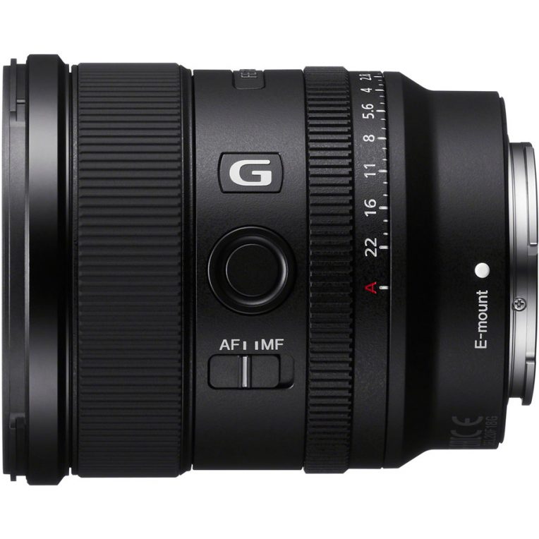 Sony FE 20mm f/1.8 G Lens