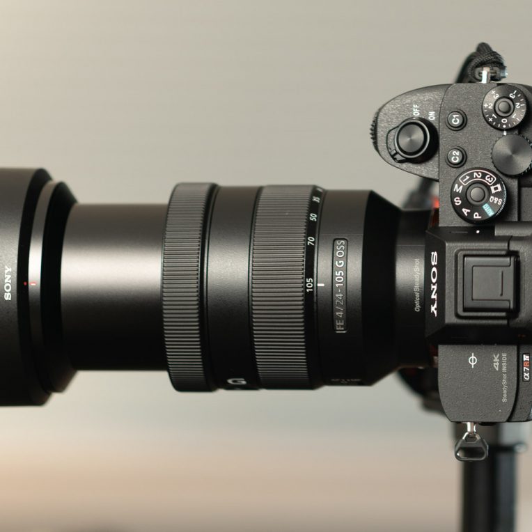 Sony FE 24-105mm F/4 G OSS Lens @ 105mm - Lab Testing with Sony A7R IV
