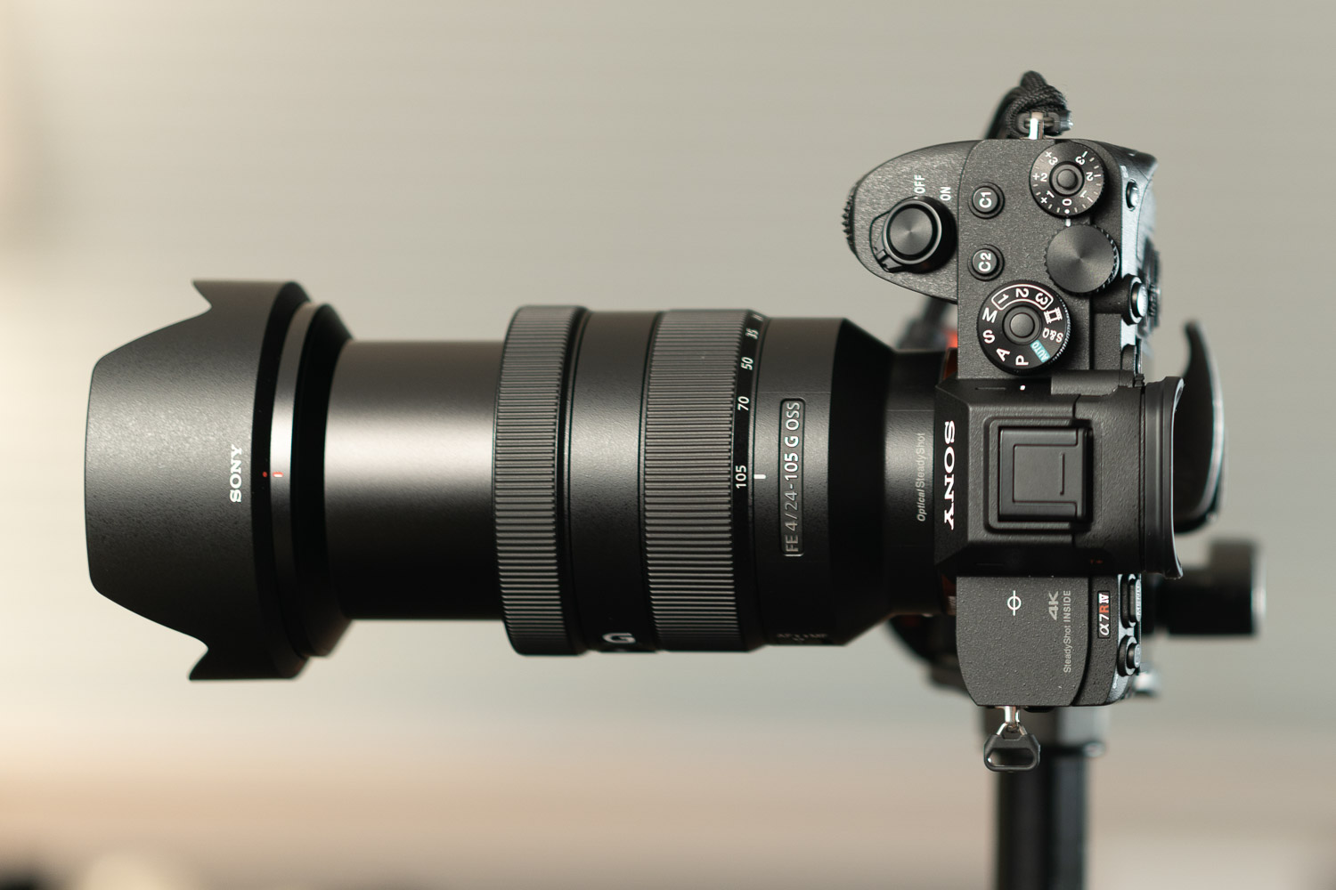 Sony FE 24-105mm F/4 G OSS Lens  @ 105mm - Lab Testing with Sony A7R IV