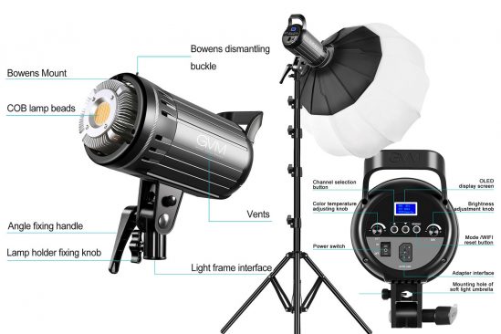 GVM G100W LED Bi-Color Video Light Review