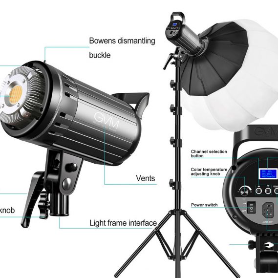 GVM G100W LED Bi-Color Video Light Review