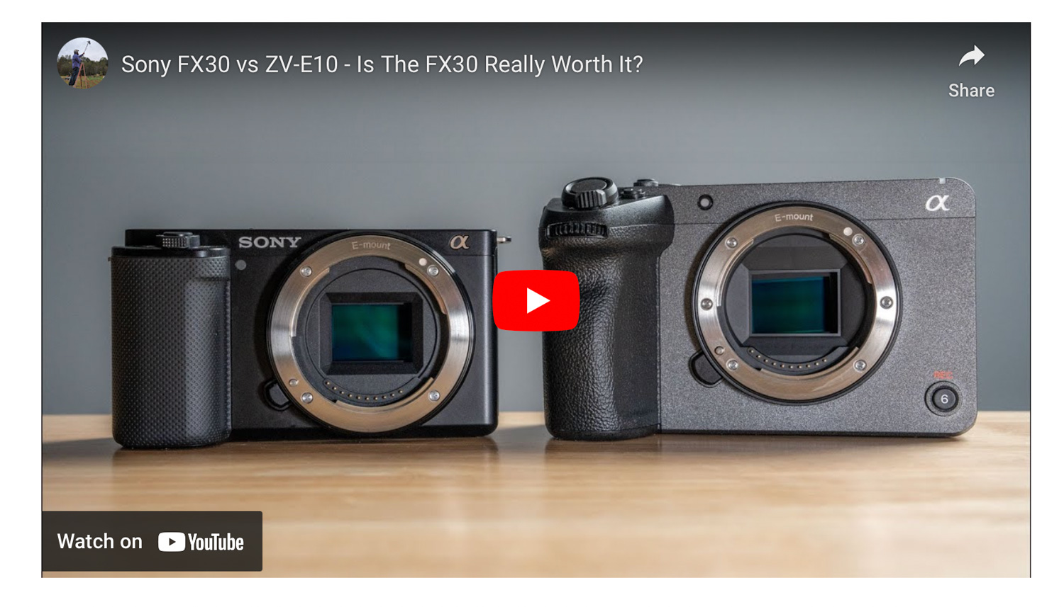 Sony ZV-E10 Mirrorless Camera with 35mm f/1.8 Lens and