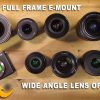 Best wide angle Sony Lens options