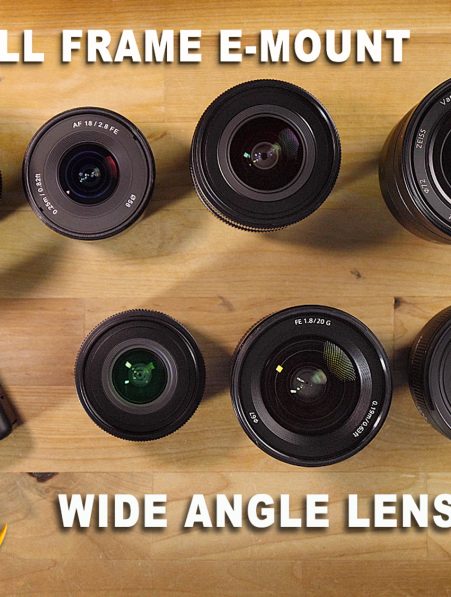 Best wide angle Sony Lens options