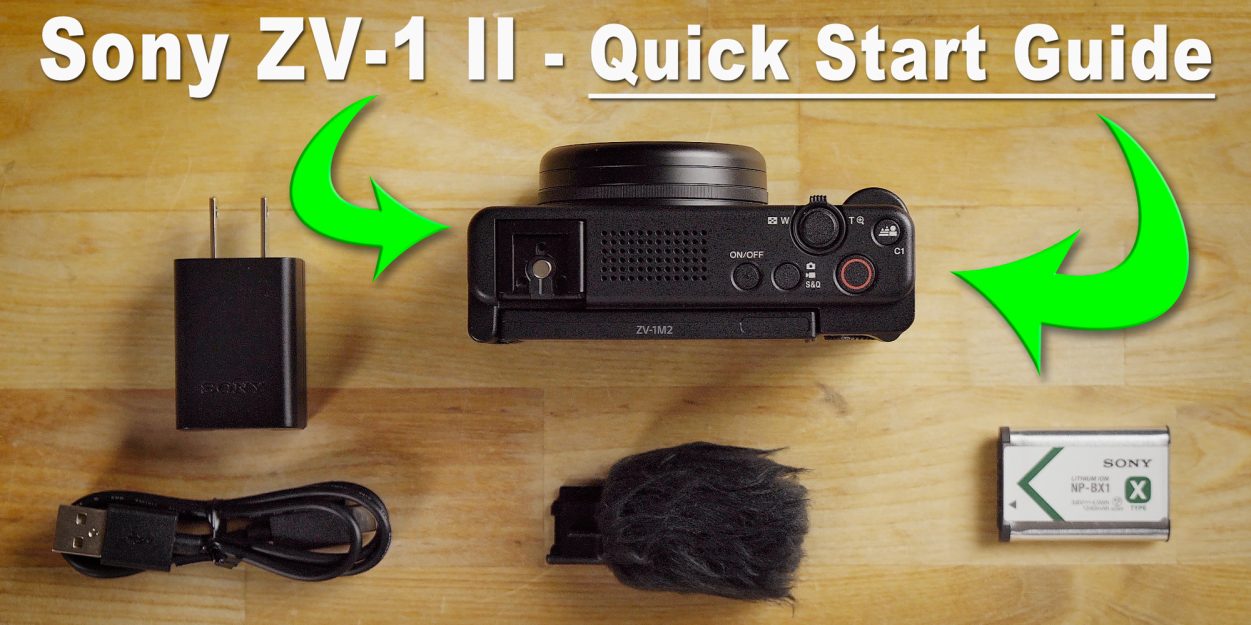 Sony ZV-1 II Tutorial