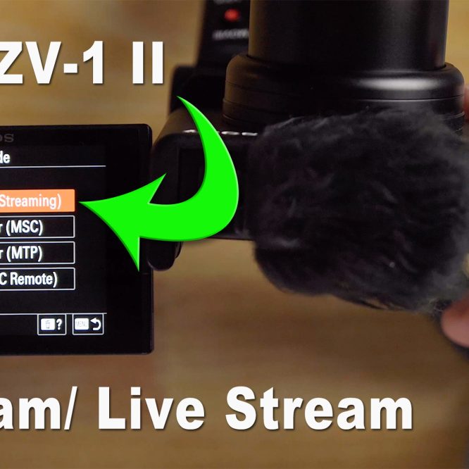 Sony ZV-1 II Tutorial - USB Webcam and Streaming Demo