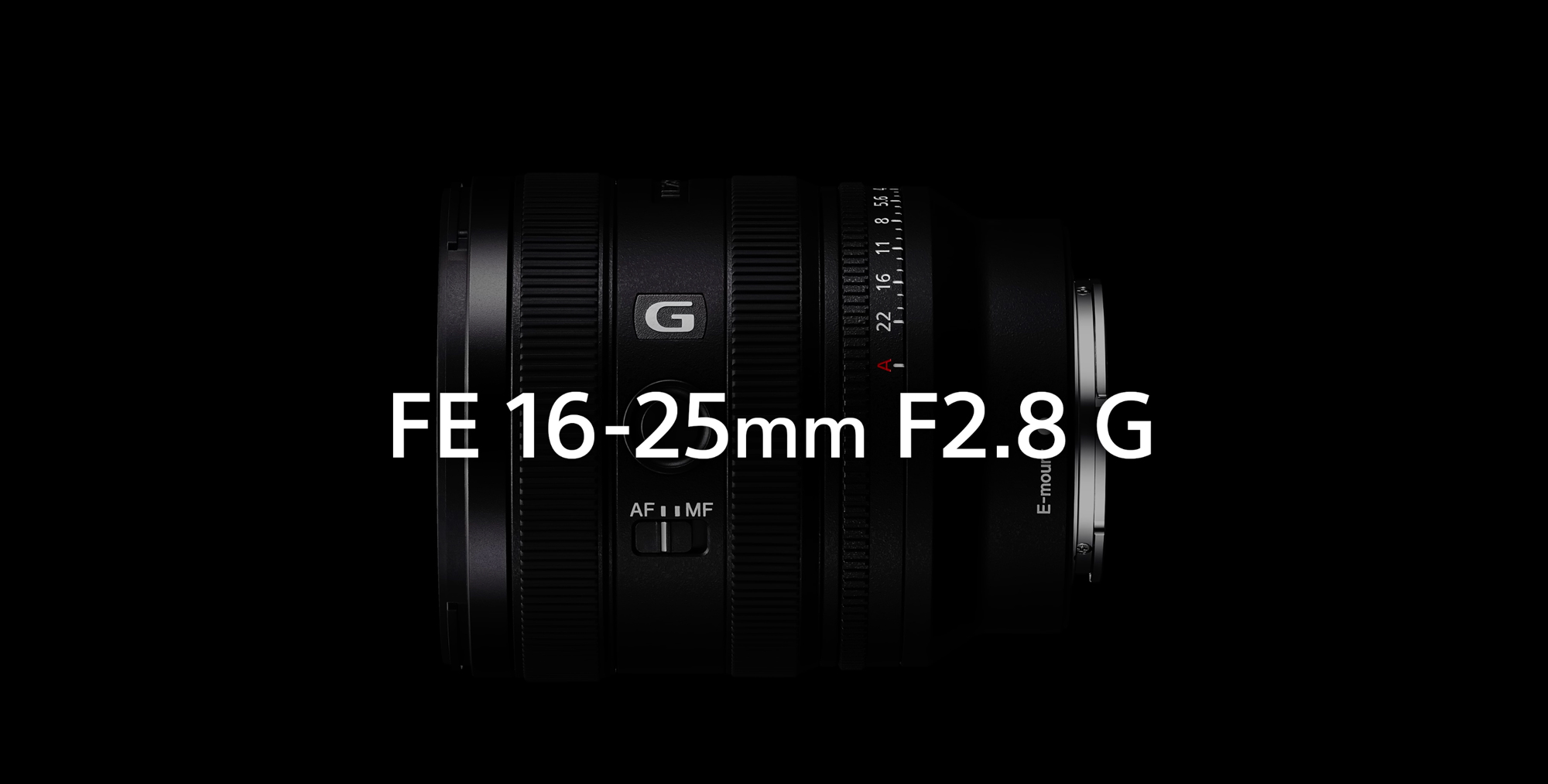 New Sony FE 16-25mm f/2.8 G Lens